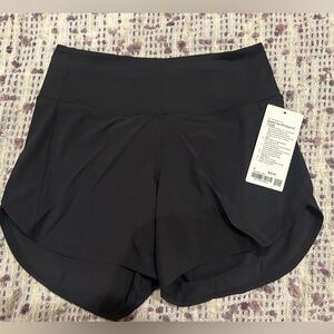 Lululemon black 6” shorts brand new with tags